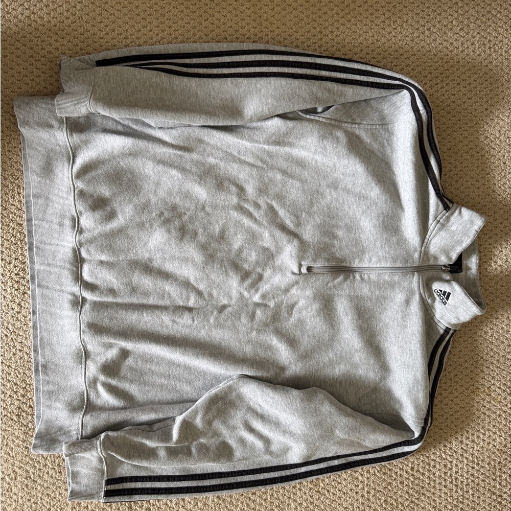 Adidas Men's Gray Sweater
